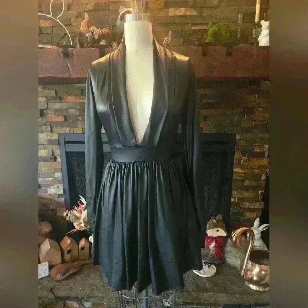 Pleather dress